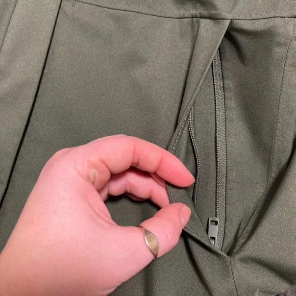 UNIQLO Long Army Green Jacket - XS - Picture 5 of 8